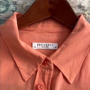 Equipment Silk Button up Blouse